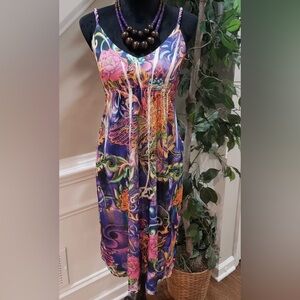 Ocean Breeze Rhinestone Dress